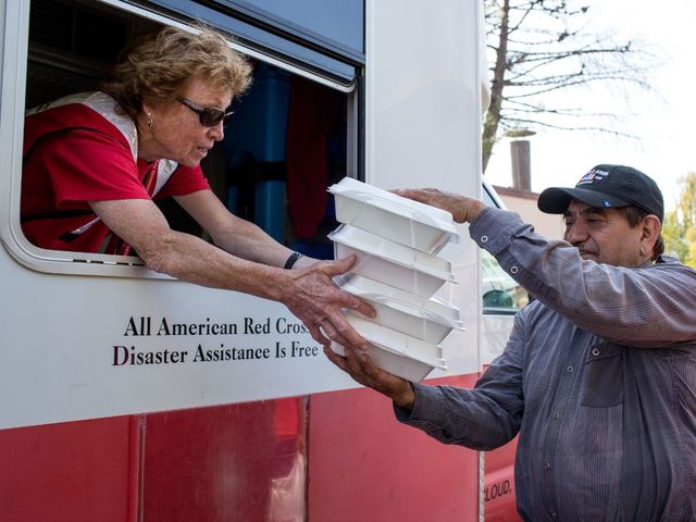 At a Glance:  American Red Cross Wildfire Response